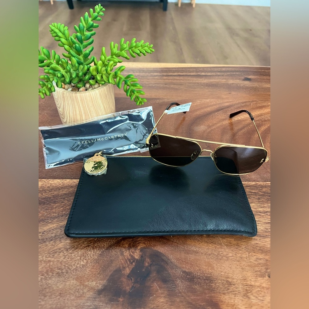 NWT Stella McCartney aviator sunglasses